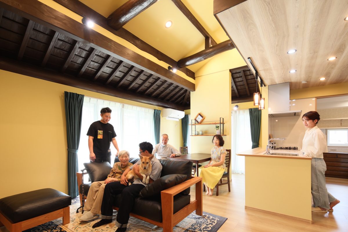 家族が集まるリビング